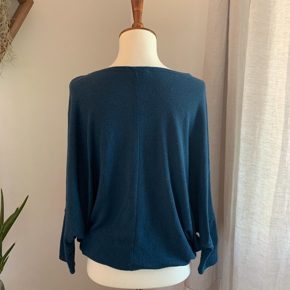 Teal Dolman Sweater - Jolie (XS) - Picture 3 of 3